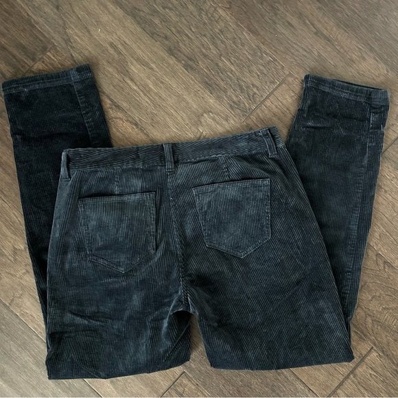 Brooks Brothers Navy Corduroy Pants | Size 4 | Straight Leg Classic Fit - Picture 6 of 7